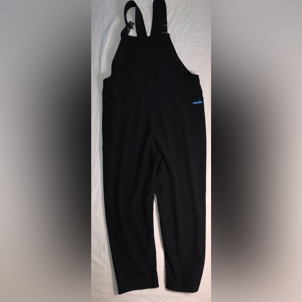 KAVU Black Overalls + Kavu top with Geometric Straps - Picture 3 of 16
